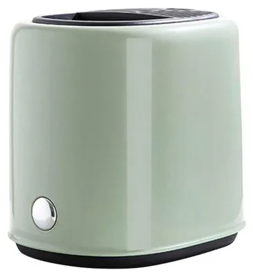Immagine prodotto di Portautensili da cucina 2-in-1, stile retrò, verde, salvaspazio, grande capacità
