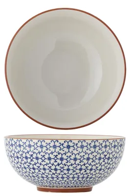 Obrázek produktu pro Bloomingville Karine, Kulatý, Kameninové nádobí, Modrá, 2 l, 23 cm, 100 mm