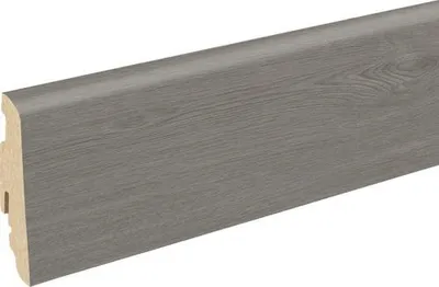 Produktbild von SKANDOR Sockelleiste FU060L Eiche gekalkt FOEI463 foliert 2400 x 58 x 19 mm