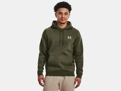 Produktbild von Under Armour Ua Essential Fleece Hoodie-Grün 1373880-391__LG