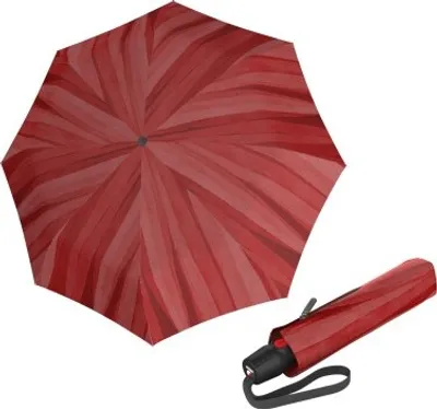 Obrázek produktu pro Knirps KNIRPS T.200 Medium Duomatic Soft Scarlet - elegantní plně automatický deštník