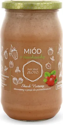 Produktbild von IMKERSHOP Honig mit Erdbeeren 1,05 kg Honig Imkerei Bienenhaltung