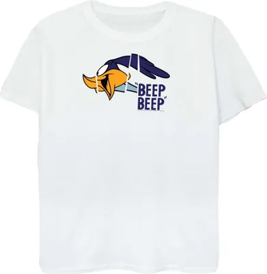 Immagine prodotto di Looney Tunes - Maglietta "Beep Beep" da uomo BI649 (XL) (Bianco)