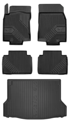 Obrázok produktu pre Autokoberce 3D TPE + vaňa kufra DryZone pre: Nissan X-Trail III 2017-2021 SUV 5 ks