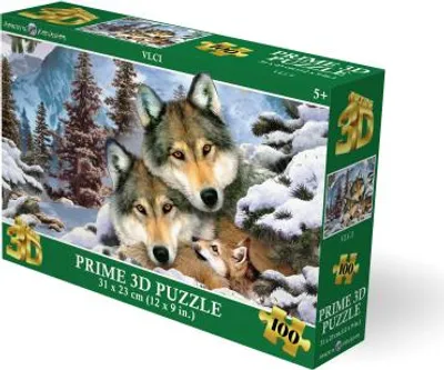 Obrázok produktu pre Puzzle 3D - Vlci