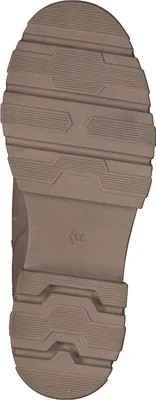Produktbild von MARCO TOZZI Damen Stiefelette Leder Chelsea Boot Stretch Plateau 2-25402-41, Größe:39 EU, Farbe:Beige