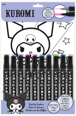 Zdjęcie produktu dla Zestaw kreatywny Kuromi 12 el. KU00022