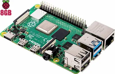 Produktbild von Raspberry Pi 4 Modell B 8GB