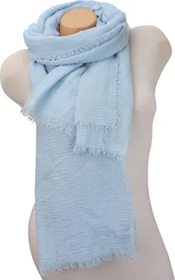 Produktbild von Damen Herren XXL Schal  Hellblau