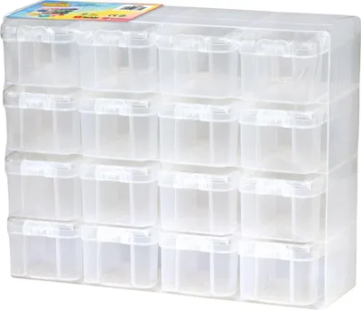 Produktbild von Hama Iron Perlen Storage Box Set mit 16 Speicherboxen