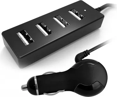 Produktbild von iconBIT Universal-Kfz-Ladegerät mit 5 USB Ports