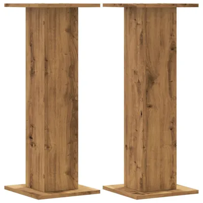 Obrázok produktu pre vidaXL Stojan na reproduktory 2 ks Artisan dub 30x30x80 cm