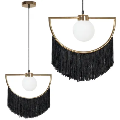 Produktbild von tooLight Pendellampe App968 Gold 1-Lichtquelle E27 38X6X35-155Cm Einstellbar