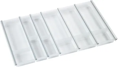 Produktbild von Naber Cuisio 90. Besteckeinsatz, weiß- transluzent