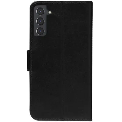 Image de Étui pour Samsung Galaxy S22 Plus - Cuir véritable - Étui à rabat dbramante1928 - Noir