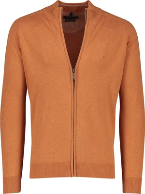 Produktbild von Casa Moda - Herren Strickjacke in verschiedenen Farben, S-6XL (004450), Größe:4XL, Farbe:Orange (499)