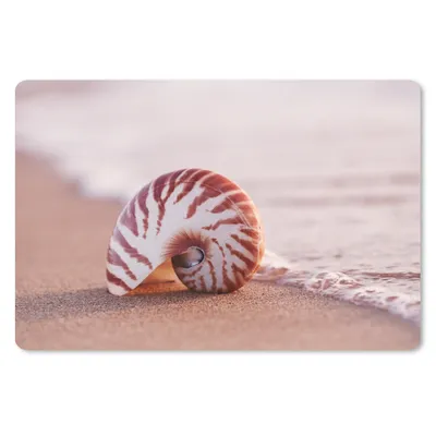 Produktbild von MuchoWow® Mauspad Mousepad Muschel - Strand - Meer - Sand 27x18 cm - Mousepads - Maus Mat - Pad - Mausunterlage - Büroartikel - Desk Matten