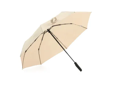 Obrázek produktu pro Dámský a pánský skládací deštník KRAGO, plně automatický, EASYFOLD, béžový