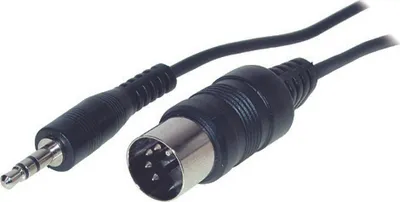 Produktbild von Audio Verbindung 3,5mm Klinke St. an 5-pol DIN St. Länge: 1,5m, Good Connections®