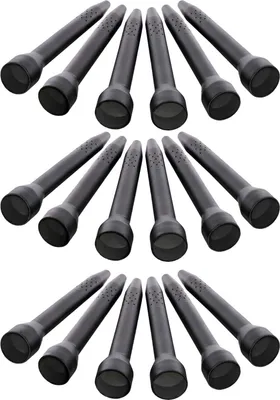 Image de set de 18 arroseurs 30cm - arrosage goutte à goutte ciblé pour le jardin et les bacs - aide à l'arrosage stable en plastique - système d'arrosage économisant l'eau pour les plantes, les parterres et l'entretien des fleurs