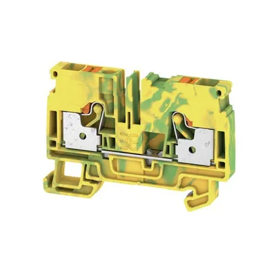 Produktbild von Weidmüller A2C 6 PE Schutzleiterklemme grün-gelb 2Anschlüsse 6,0qmm 1991810000
