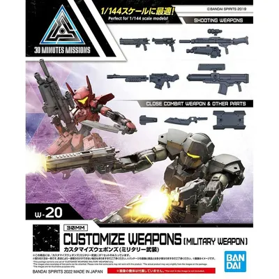 Imagen del producto de Bandai – Armas personalizables (armas militares)