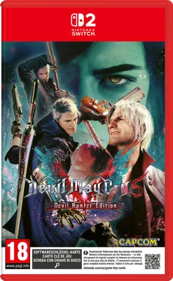Produktbild von Switch 2 Devil May Cry 5 Devil Hunter Edition (PEGI)