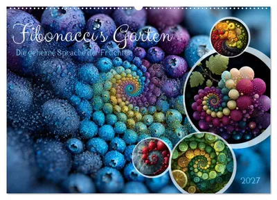 Produktbild von Fibonacci’s Garten (Wandkalender 2027 DIN A2 quer), CALVENDO Monatskalender