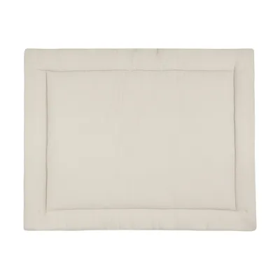 Produktbild von KraftKids Krabbeldecke Leinen Natur Braun 130 cm x 130 cm