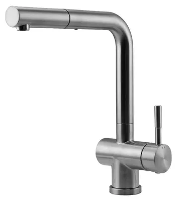 Imagen del producto de Grifo de cocina de acero inoxidable con caño extensible, modelo PS8500-02 Pure.Sink