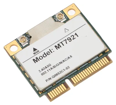 Obrázok produktu pre Bezdrôtová sieťová karta 5 GHz (1200 Mbps) / 2,4 GHz (574 Mbps) s rozhraním Mini PCIe, Bluetooth 5.2 a WiFi 6 pre Windows 10 a 11