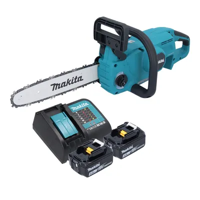 Produktbild von Makita DUC 307 SM2X3 Akku Kettensäge 18 V 30 cm Brushless + 2x Akku 4,0 Ah + Ladegerät