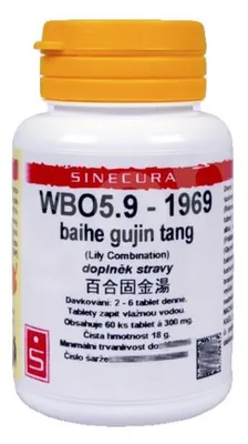 Immagine prodotto di WBO5.9 - baihe gujin tang - pian/tablety SINECURA