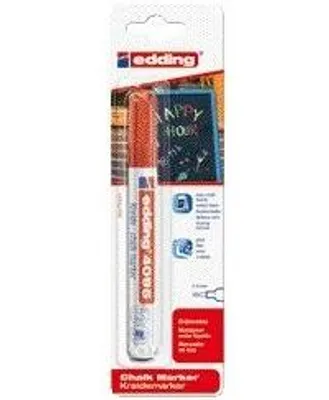 Produktbild von Edding - Kreidemarker 4095 rund 2-3mm rot Blister à 1 Stück | 10 Stück