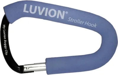 Produktbild von Luvion Taschenhaken Blau | Taschenhaken Kinderwagen
