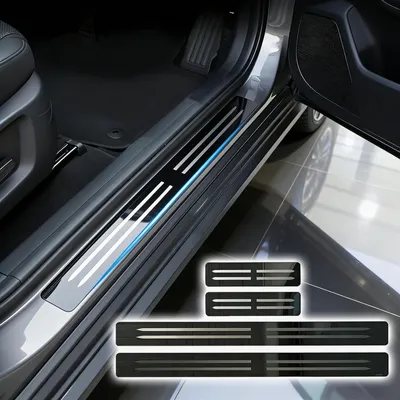 Image de Protections de seuil de porte - Acier inoxydable pour les modèles 2022-2026