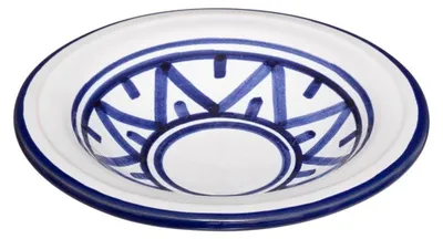 Immagine prodotto di Piattino SOHAN, Ø 14,5 cm, bianco-blu