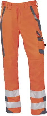 Produktbild von Bundhose Warnschutz orange/grau, Gr. 027 - PKA Klöcker