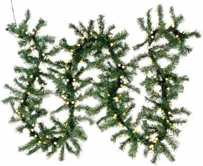 Zdjęcie produktu dla Świąteczna dekoracja - girlanda z oświetleniem,2,7m, 200 LED