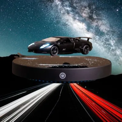 Image de Voiture de sport miniature en lévitation SpaceCar