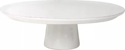 Produktbild von COSTA NOVA Lisa Platte auf Fuss, white, ø: 283 mm
