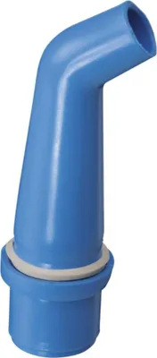 Produktbild von Hünersdorff Ausgusstülle HDPE blau für Außen-D 24 mm
