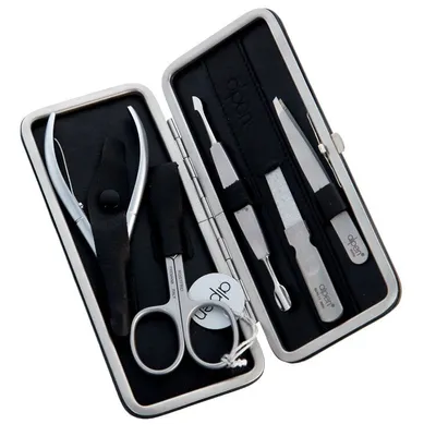Zdjęcie produktu dla Zestaw do manicure Inox Collection skóra