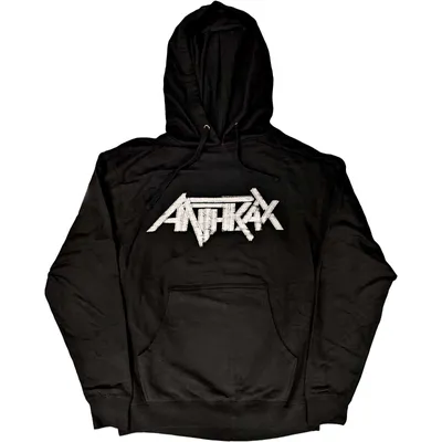 Produktbild von Anthrax Uni Pullover Hoodie: Logo, Small, Black