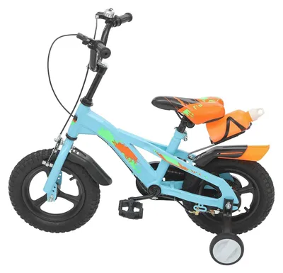 Immagine prodotto di Elzusha - Bicicletta per bambini da 12 pollici, con altezza regolabile e ruote stabilizzatrici