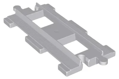 Obrázek produktu pro LEGO Duplo, šedá barva, rovná kolej (krátká) (6377) –  produkt