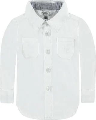 Produktbild von Jungen Langarmshirt, weiß, Kanz