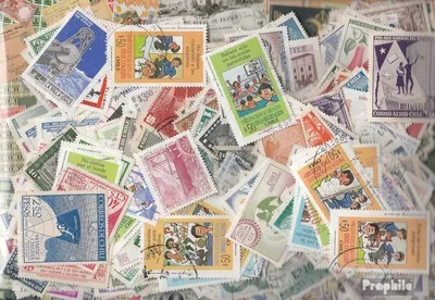 Produktbild von Briefmarken Chile 1.000 verschiedene Marken