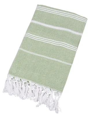 Produktbild von Schnelltrocknendes Strandtuch und Handtuch in einem, Grün
