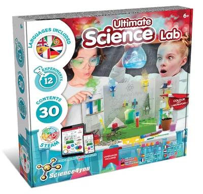 Image de Science4you : Kit d'expériences ultime dès 6 ans - Jeu scientifique avec des expériences pour les enfants à partir de 6 ans. Personnalisez votre laboratoire. Jouets et cadeaux pour garçons et filles de 5, 6, 7, 8 ans et plus